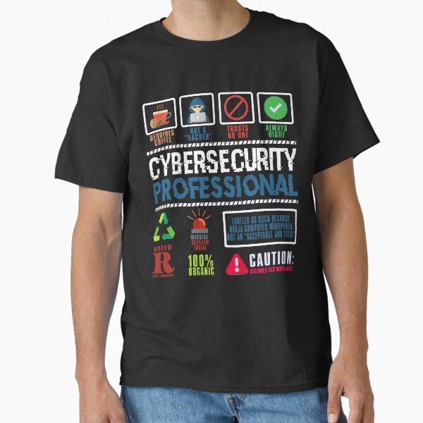 Item preview, Cybersecurity Professional Not a Hacker designed and sold by kayelex.