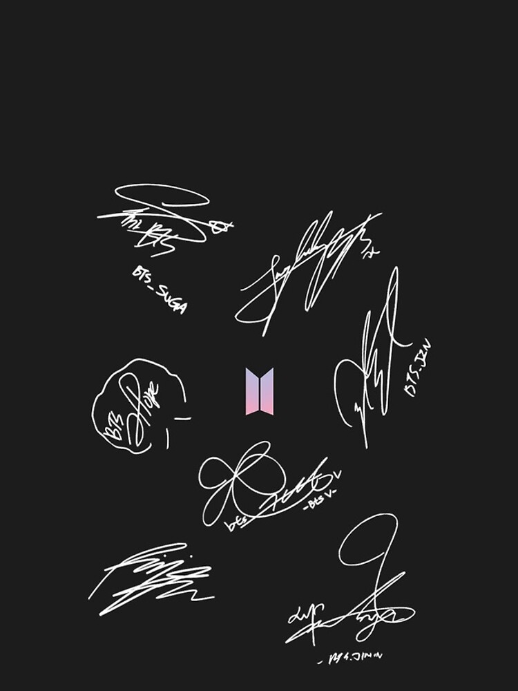bts signature