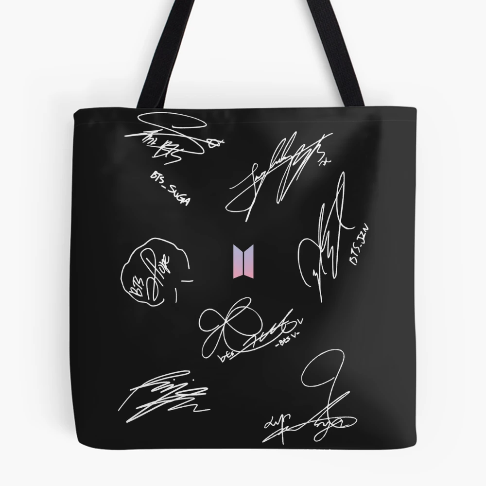 BTS ソウル　ロッテ ファンミーティング 直筆サイン＆トートバッグ＆パス bts signature