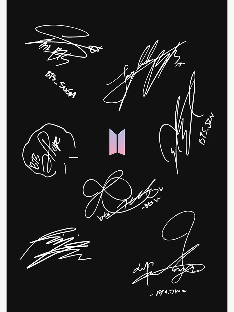 bts signature