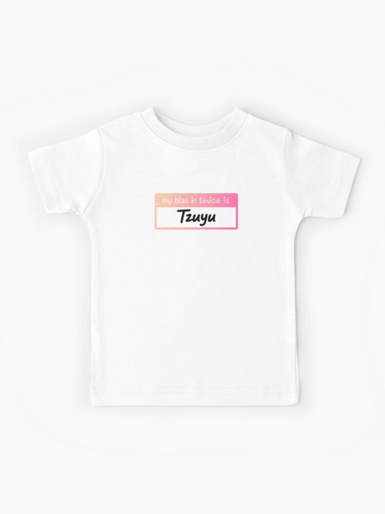 My Bias In Twice Is Tzuyu Kids T Shirt By Sophiemoments Redbubble