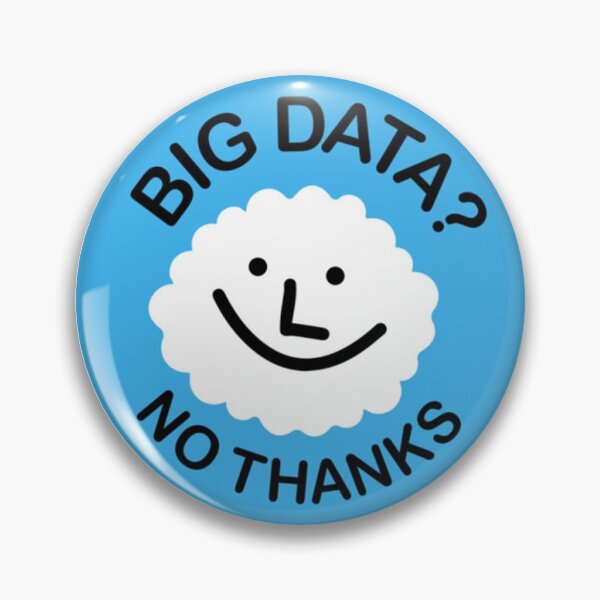 Item preview, Big Data? No Thanks designed and sold by At-mp.