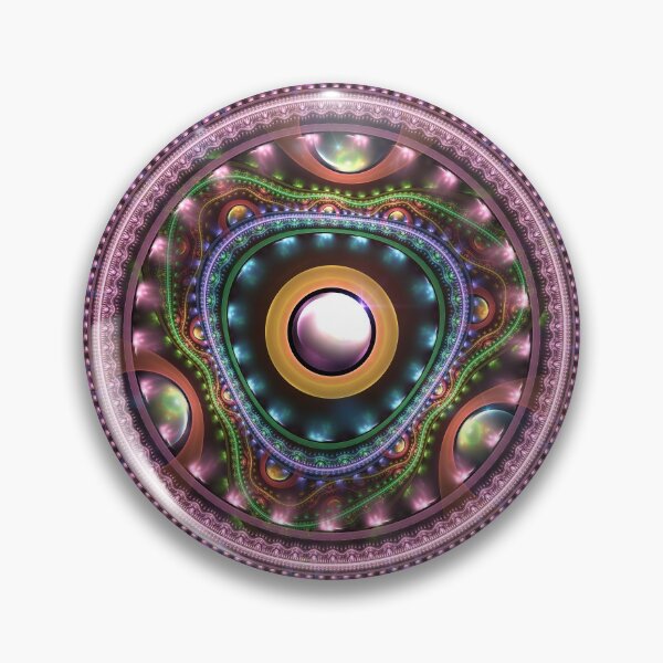 Artikelvorschau, Resplendent Fractal Crown Jewels, die in jeder Farbe des Regenbogens glänzen entworfen und verkauft von San Jaya Prime.