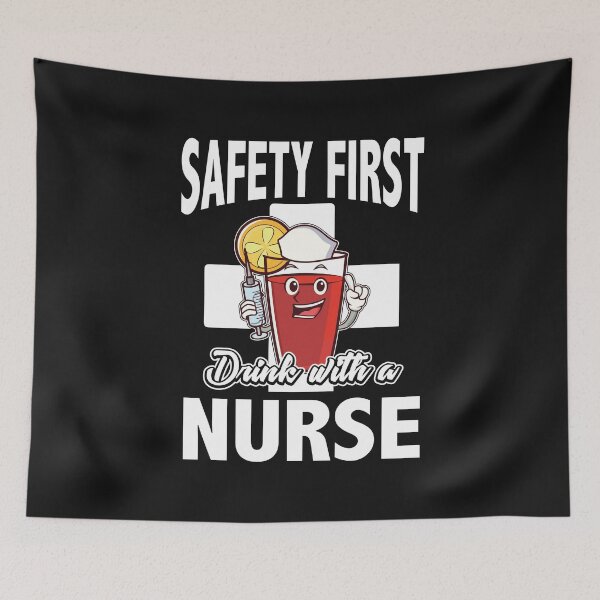Item preview, Cute Nursering Safety First Drink with a Nurse designed and sold by sunnym79.