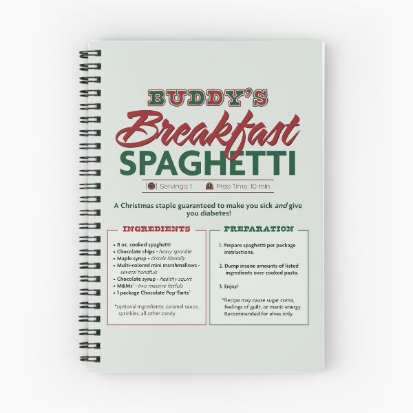 Item preview, Buddy's Breakfast Spaghetti designed and sold by CuriousCurios.