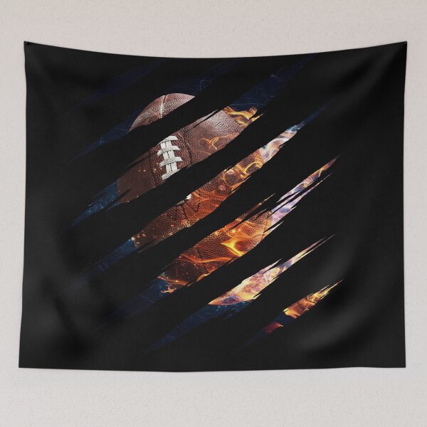 Item preview, American Football Burning Ball in Air Claws Sports for Players designed and sold by elhefe.