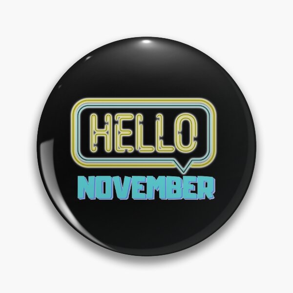 Item preview, Hello November 2020 designed and sold by Joy Poddar.