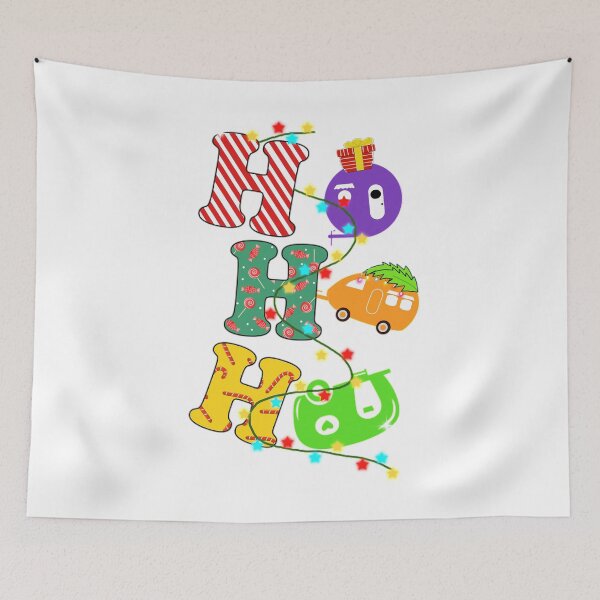 Item preview, Ho Ho Ho Camping Christmas designed and sold by GeniusDesignArt.