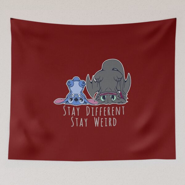 Item preview, Sta  y Dif fere  nt Sta y W eird   Nig  ht Fu ry Too  thle ss A  nd S tit  ch designed and sold by thuoclao257.