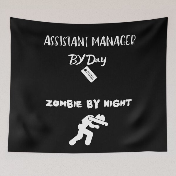 Item preview, Assistant Manager By Day designed and sold by More-Us-Please.