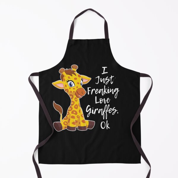 Item preview, Funny I Freaking Love Giraffes for Giraffe Zoo Lovers designed and sold by sunnym79.