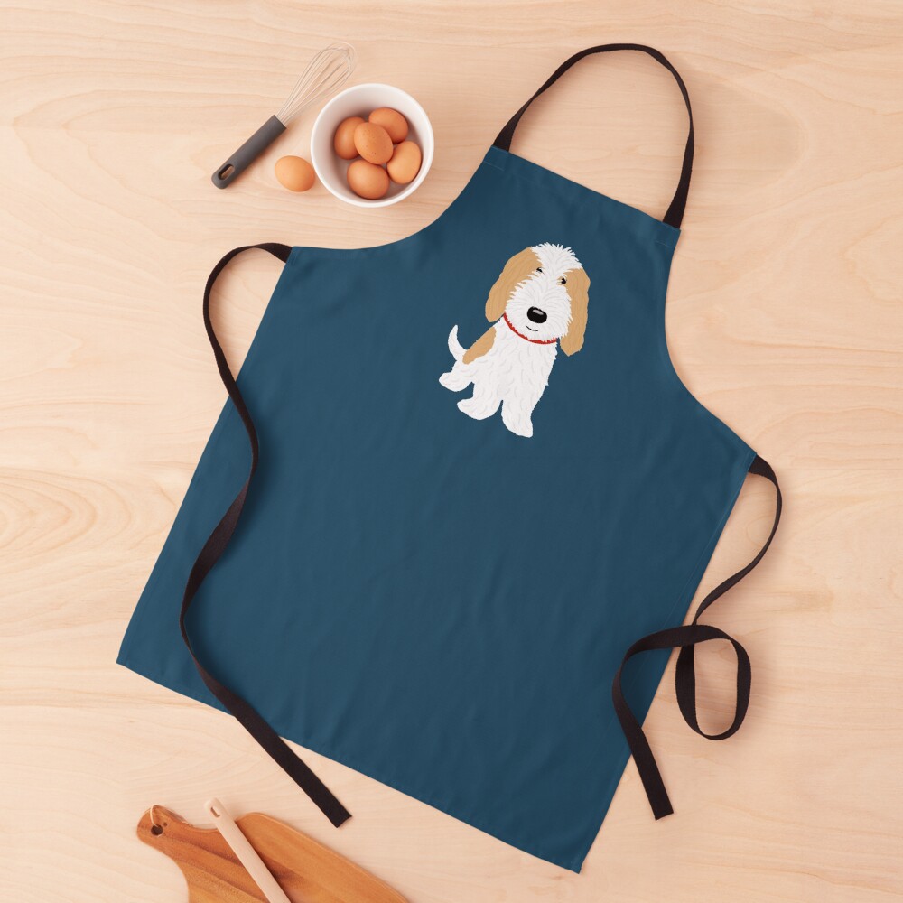 Cute Cartoon Dog PBGV Apron