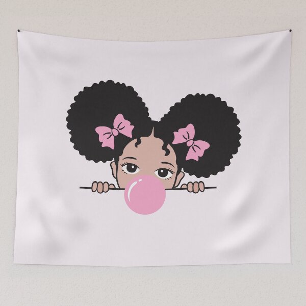 Item preview, Afro Bubble Girl designed and sold by Aroha Designs.