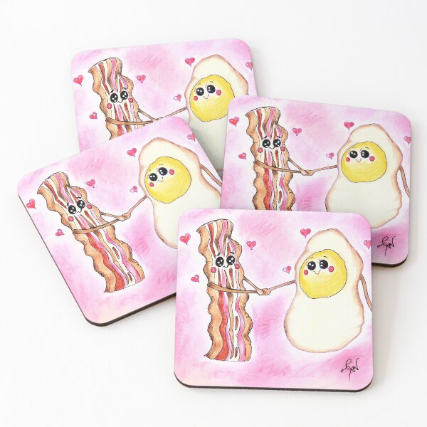 Item preview, Egg & Bacon Love designed and sold by Eocartstudio.