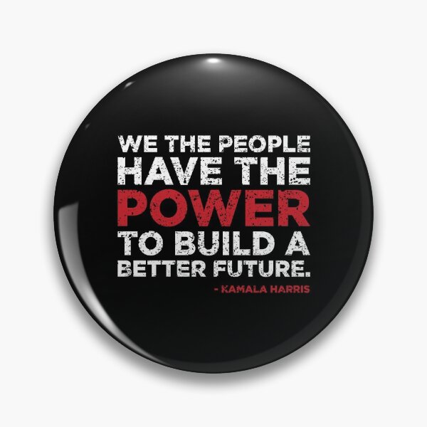 Item preview, "We the People have the Power"- Kamala Harris Victory Speech (Distressed Effect)  designed and sold by HeraAndKosmos.