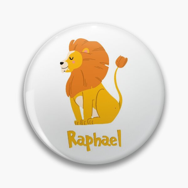 Item preview, Raphael Lion Baby Boy Wild Animal Name designed and sold by HelloFromAja.