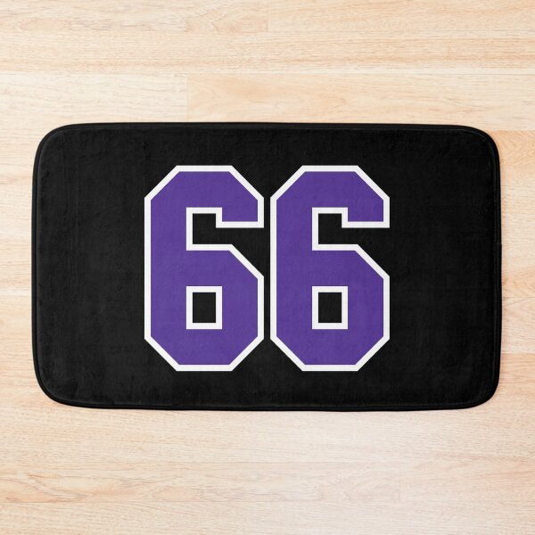 Item preview, Sixty-Six Purple Jersey Number Sports 66 designed and sold by HelloFromAja.