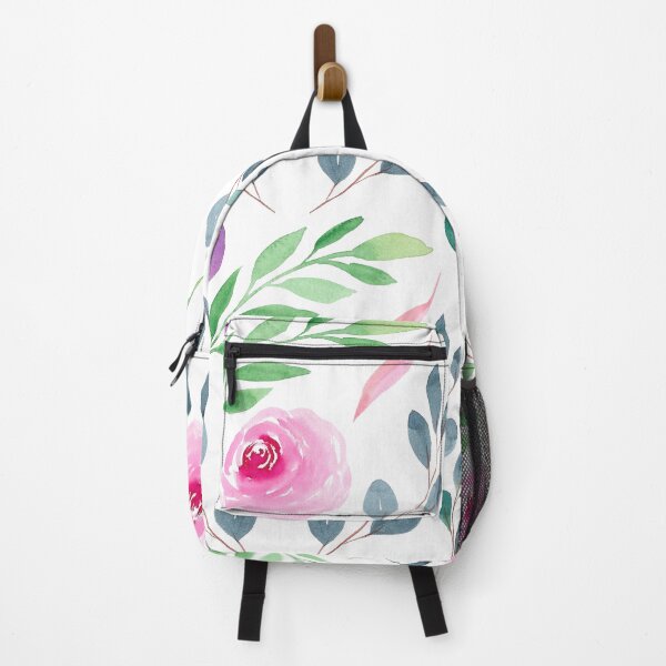 Item preview, Watercolor Pink & Purple Rose Pattern designed and sold by adortopia.