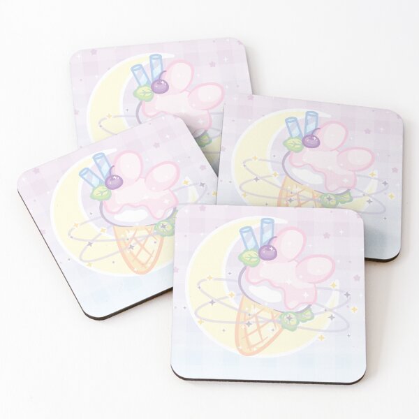 Item preview, Galactic Pastel Bunny Ice Cream Cone designed and sold by CreativeSprinkleArt.
