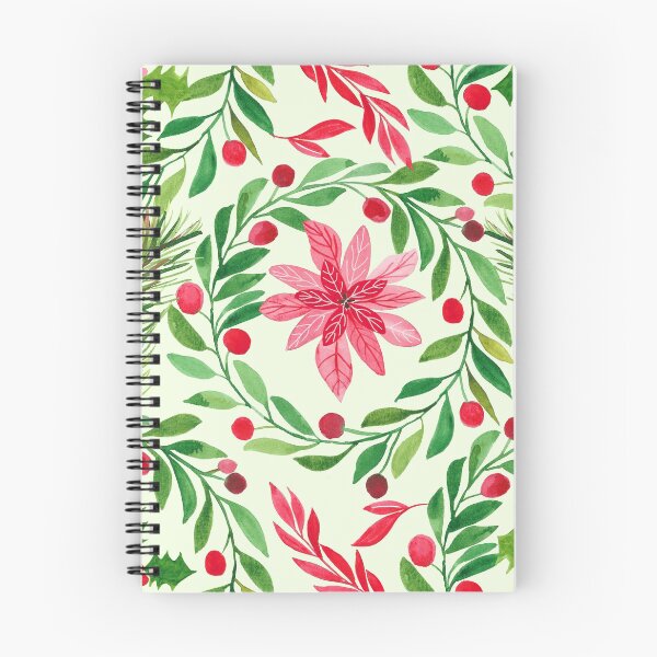 Item preview, Xmas Flower Pattern designed and sold by adortopia.