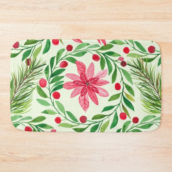 Item preview, Xmas Flower Pattern designed and sold by adortopia.