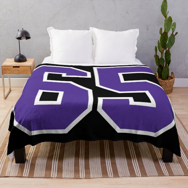 Item preview, Sixty-Five Purple Jersey Number Sports 65 designed and sold by HelloFromAja.