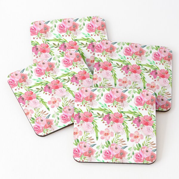 Item preview, Shades of Pink Floral Pattern designed and sold by adortopia.