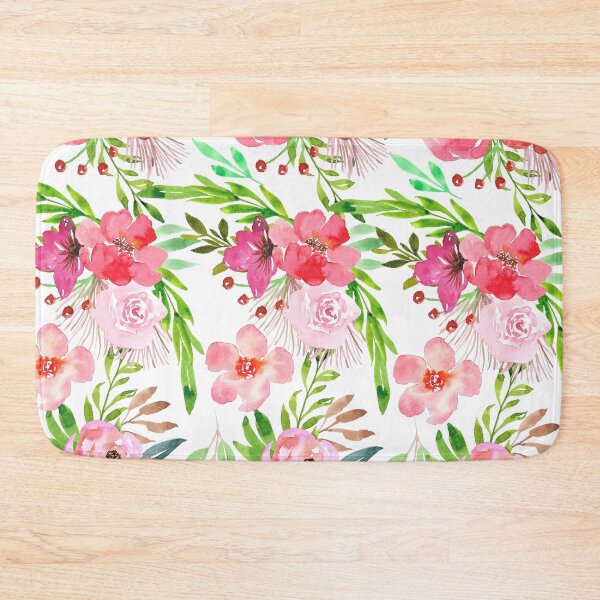 Item preview, Shades of Pink Floral Pattern designed and sold by adortopia.