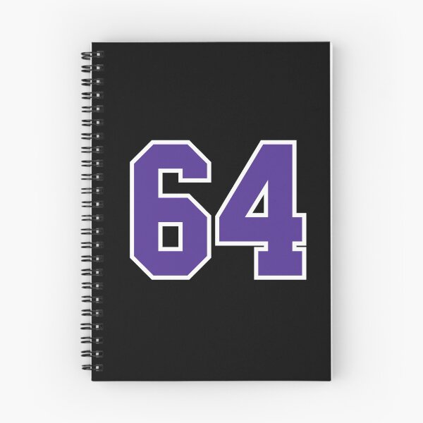Item preview, Sixty-Four Purple Jersey Number Sports 64 designed and sold by HelloFromAja.