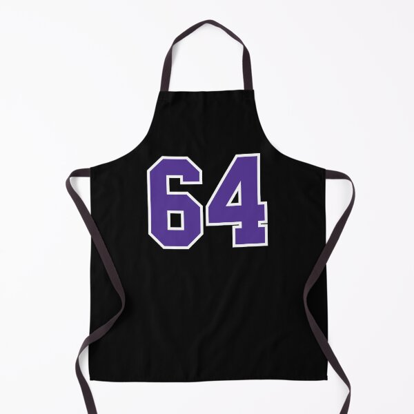 Item preview, Sixty-Four Purple Jersey Number Sports 64 designed and sold by HelloFromAja.