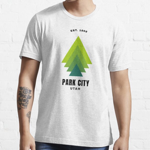 "Park City Utah Pine Tree Collection" Tshirt for Sale by VHIndyTees