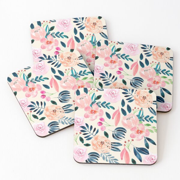 Item preview, Pretty Watercolor Flowers designed and sold by adortopia.