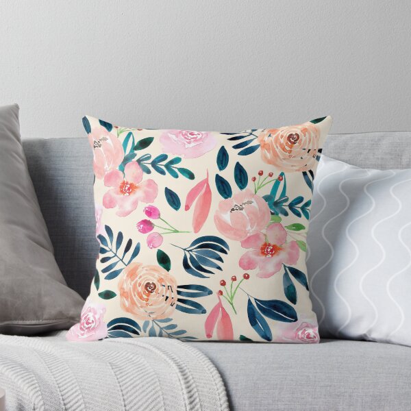 Item preview, Pretty Watercolor Flowers designed and sold by adortopia.