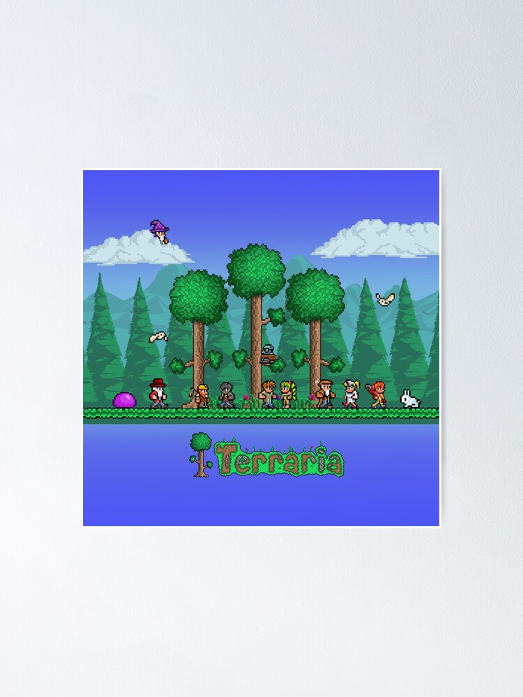 Terraria Game - Eye Boss Poster for Sale by Gnextdoor22