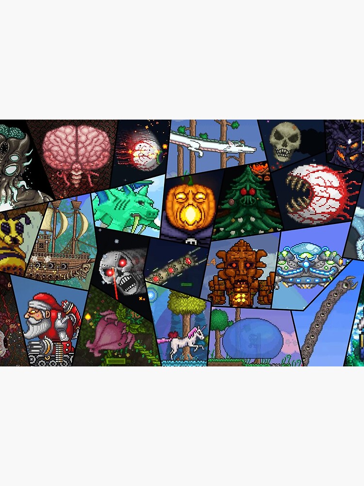 Terraria - Indie Game Art Board Print for Sale by Gnextdoor22