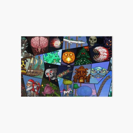 Terraria Game - Eye Boss Art Board Print for Sale by Gnextdoor22