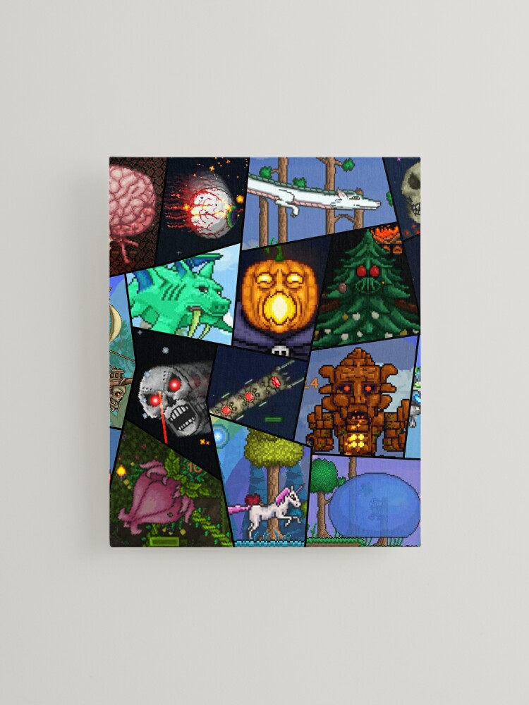 Terraria - Indie Game Art Board Print for Sale by Gnextdoor22