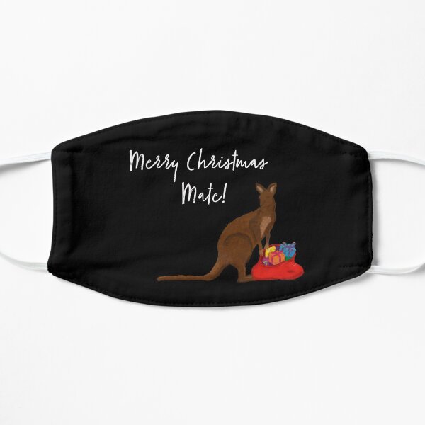 Mate Merry Christmas Flat Mask