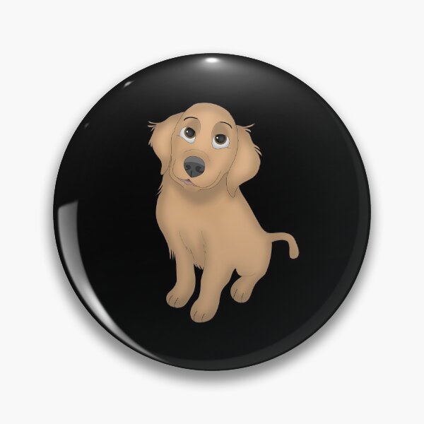 Item preview, brown cute dog cartoon designed and sold by Ryzdesain.