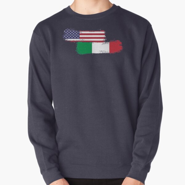Italian American Pride Paint Pullover Sweatshirt