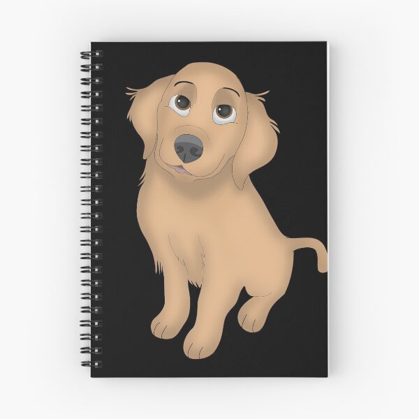 Item preview, brown cute dog cartoon designed and sold by Ryzdesain.