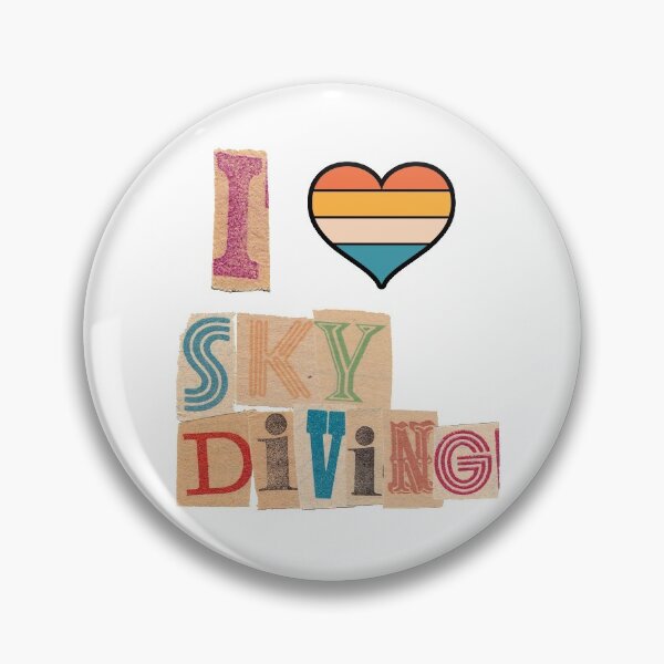 Item preview, Vintage I LOVE SKYDIVING designed and sold by ashburylee.