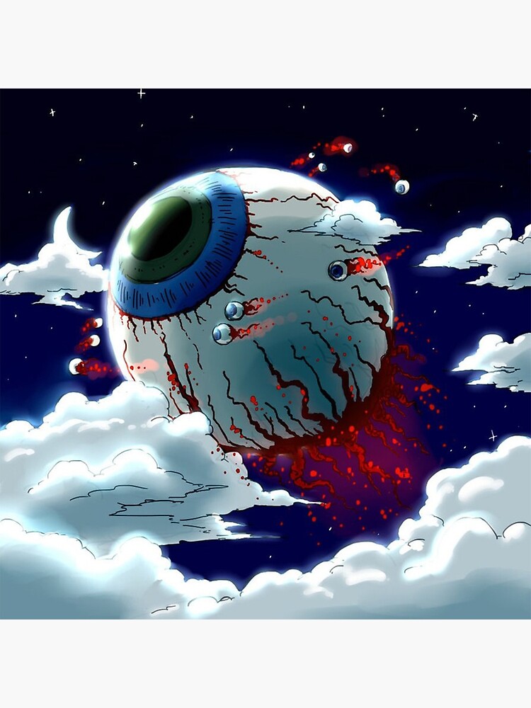 Terraria Game - Eye Boss Art Board Print for Sale by Gnextdoor22