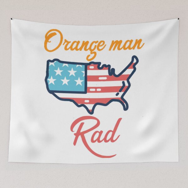 Item preview, Orange Man Rad  designed and sold by GravesByrd.