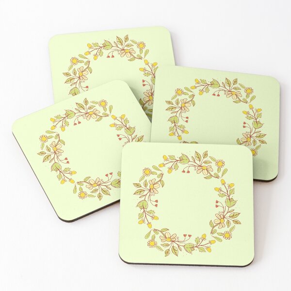 Item preview, FLOWER WREATH designed and sold by thetypographer.
