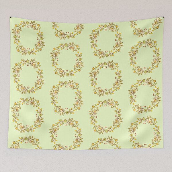 Item preview, FLOWER WREATH designed and sold by thetypographer.