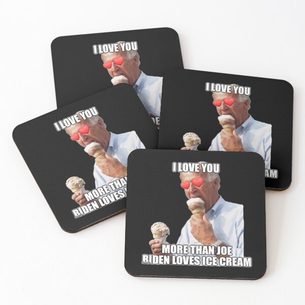 Item preview, I Love You More Than Joe Biden Loves Ice Cream  designed and sold by JoanneHughes.