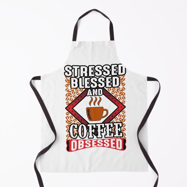 Item preview, Stressed, Blessed, And Coffee Obsessed designed and sold by babaeupho.