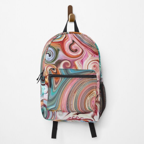 Item preview, Colorful abstraction fluid painting 70s style Digiart designed and sold by cachaldora.