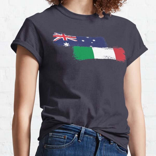 Italian Australian Pride Paint Classic T-Shirt